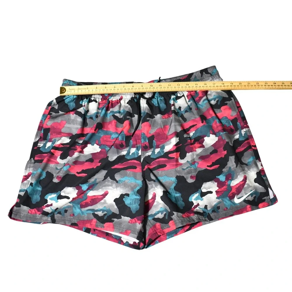 Nike Swim Trunks Four-Way Stretch Multicolor Camo Men's Size XXL‎ NESSE548-463